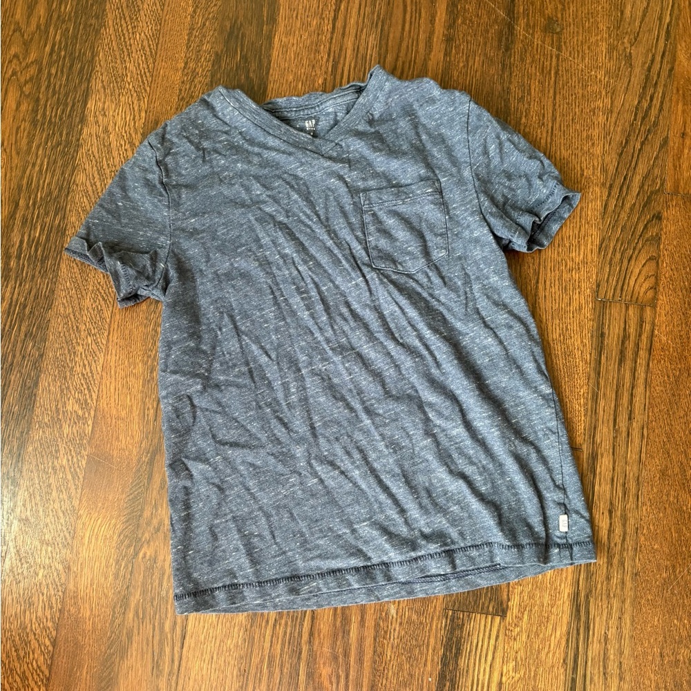 Gap kids boys dark blue v neck